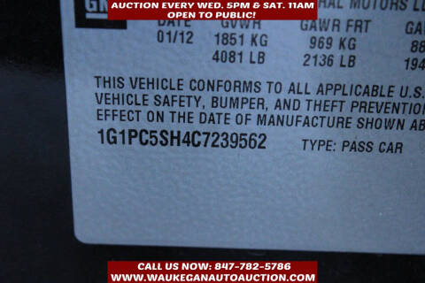 2012 Chevrolet Cruze LS