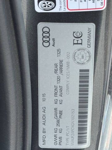 2016 Audi S6 4.0T quattro Premium Plus