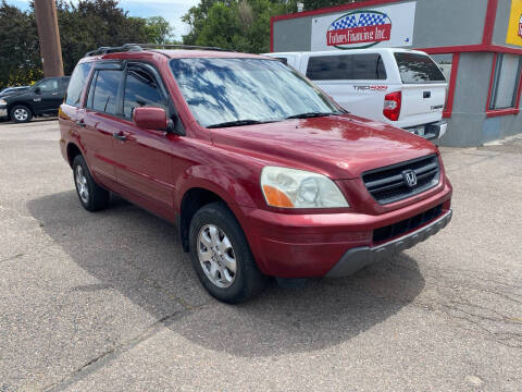 2003 Honda Pilot for sale at FUTURES FINANCING INC. in Denver CO