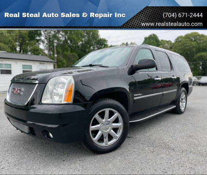 2013 GMC Yukon XL for sale at Real Steal Auto Sales & Repair Inc in Gastonia NC