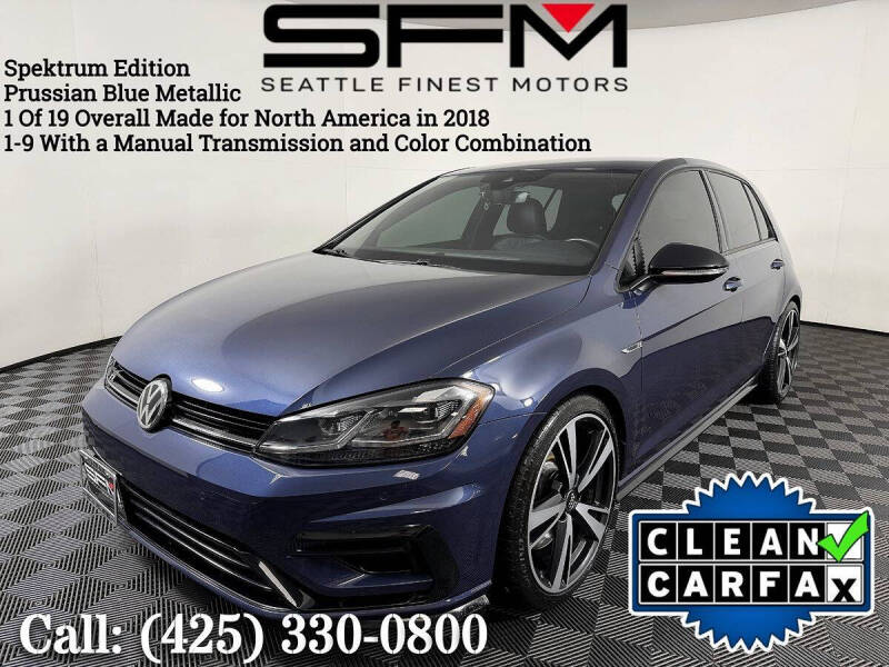 2018 Volkswagen Golf R 4Motion
