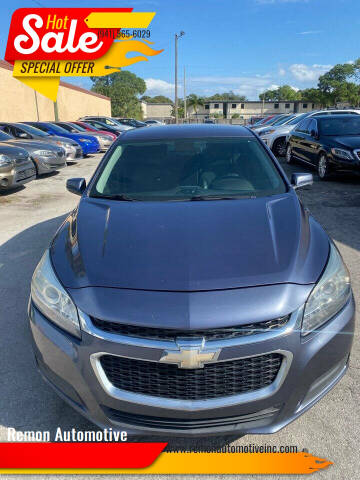 2014 Chevrolet Malibu for sale at Remon Automotive in Saint Petersburg FL