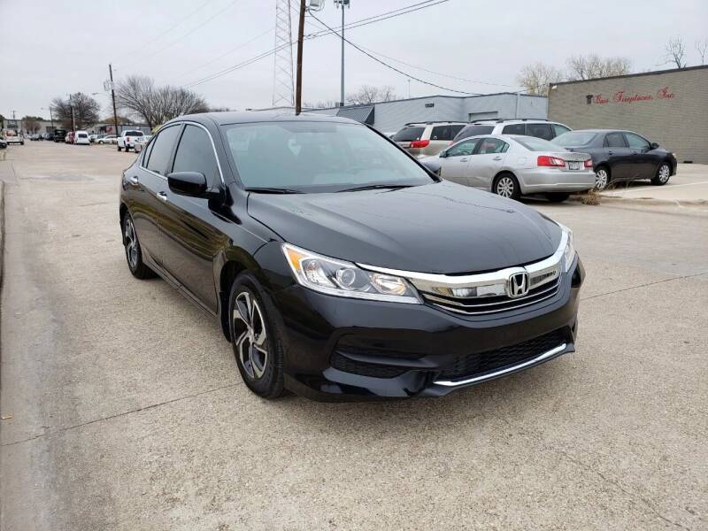 2016 Honda Accord for sale at Image Auto Sales in Dallas TX