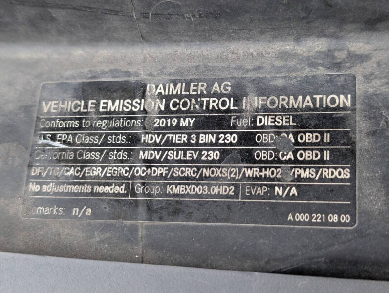 2019 Mercedes-Benz Sprinter