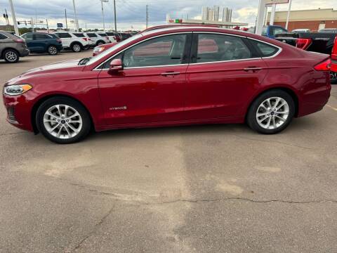2019 Ford Fusion Hybrid for sale at Jensen Le Mars Used Cars in Le Mars IA