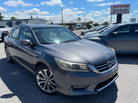 2013 Honda Accord for sale at Jamrock Auto Sales of Panama City in Panama City FL