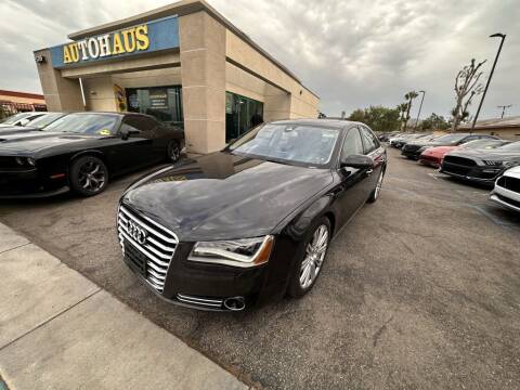 2013 Audi A8 for sale at AutoHaus Loma Linda in Loma Linda CA