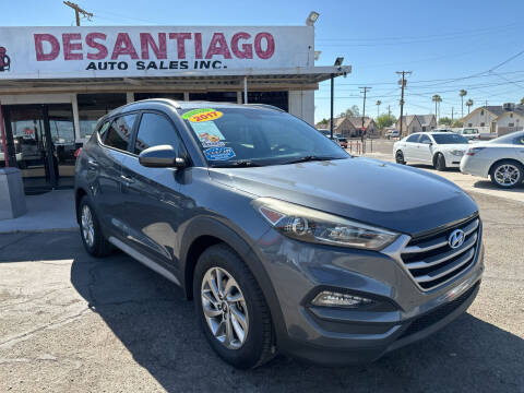 2017 Hyundai Tucson for sale at DESANTIAGO AUTO SALES in Yuma AZ