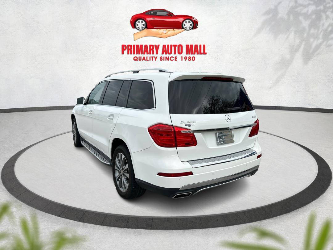 2015 Mercedes-Benz GL-Class for sale at Primary Auto Mall in Fort Myers, FL