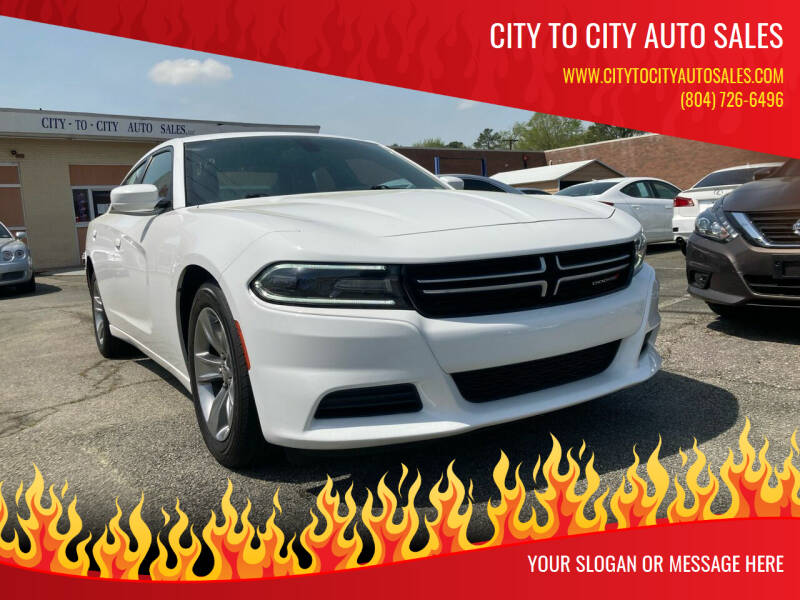 2015 Dodge Charger for sale at City to City Auto Sales in Richmond VA
