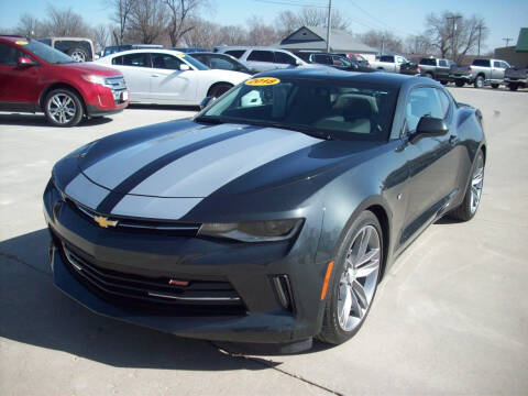 2018 Chevrolet Camaro for sale at Nemaha Valley Motors in Seneca KS