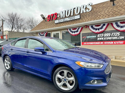 2013 Ford Fusion for sale at 973 MOTORS in Paterson NJ
