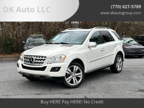 2010 Mercedes-Benz M-Class for sale at DK Auto LLC in Stone Mountain GA