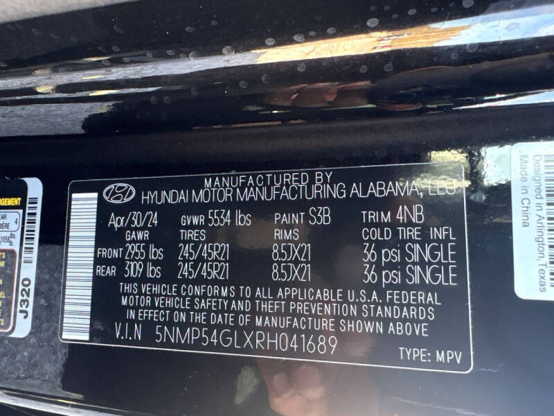 2024 Hyundai Santa Fe Calligraphy