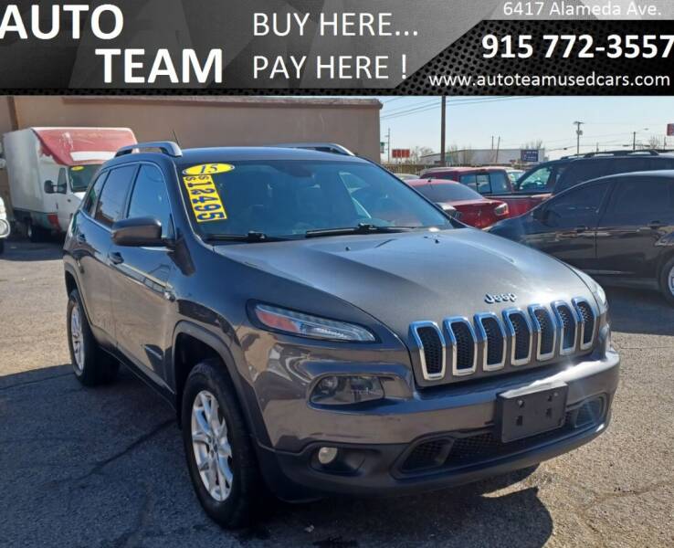 2015 Jeep Cherokee for sale at AUTO TEAM in El Paso TX