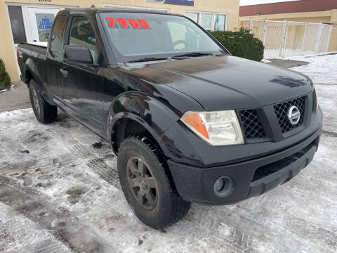 2005 Nissan Frontier for sale at BELOW BOOK AUTO SALES in Idaho Falls ID