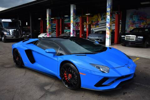 2018 Lamborghini Aventador for sale at STS Automotive - MIAMI in Miami FL