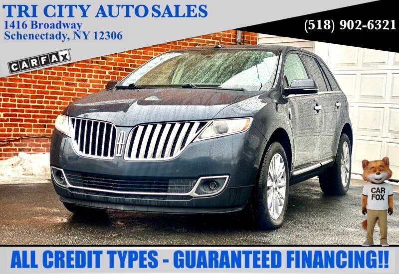 2013 Lincoln MKX for sale at Tri City Auto Sales in Schenectady NY