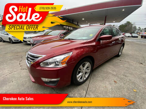 2014 Nissan Altima for sale at Cherokee Auto Sales in Acworth GA