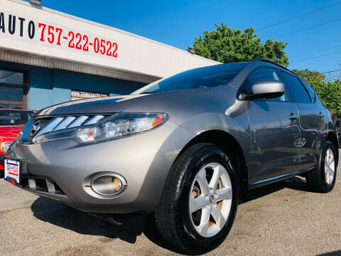 2010 Nissan Murano for sale at Trimax Auto Group in Norfolk VA