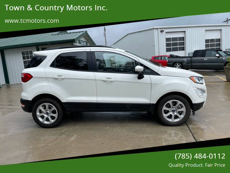 2019 Ford EcoSport for sale at Town & Country Motors Inc. in Meriden KS