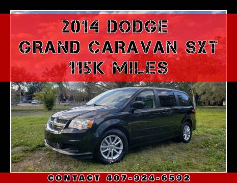 2014 Dodge Grand Caravan for sale at AFFORDABLE ONE LLC in Orlando FL
