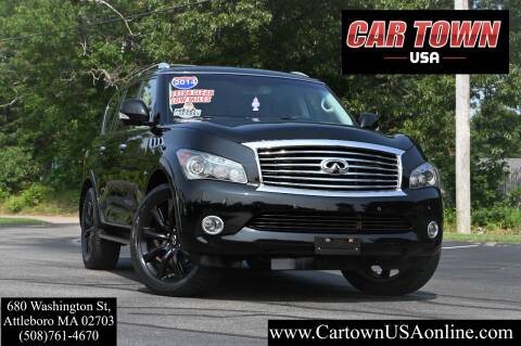 2014 Infiniti QX80 for sale at Car Town USA in Attleboro MA