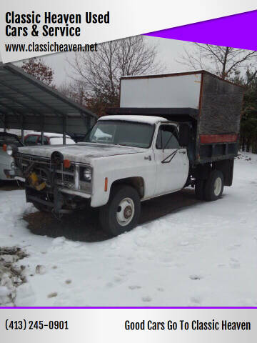 1979 GMC Sierra 3500 for sale at Classic Heaven Used Cars & Service in Brimfield MA