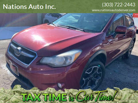 2013 Subaru XV Crosstrek for sale at Nations Auto Inc. in Denver CO