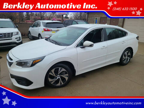 2022 Subaru Legacy for sale at Berkley Automotive Inc. in Berkley MI