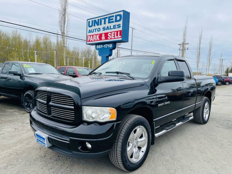 2002 Dodge Ram Pickup 1500 for sale at United Auto Sales in Anchorage AK