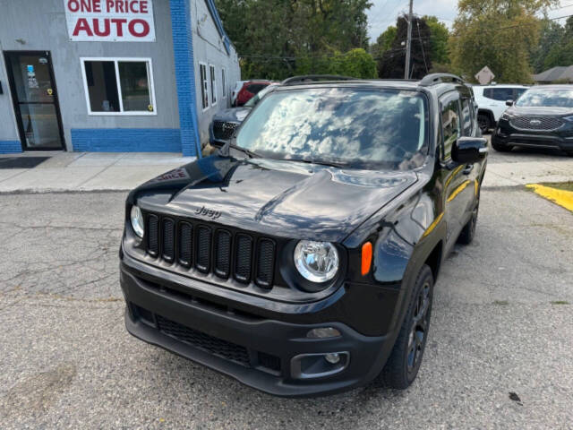 2017 Jeep Renegade for sale at ONE PRICE AUTO in Mount Clemens, MI