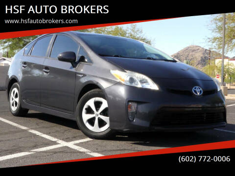 2014 Toyota Prius for sale at HSF AUTO BROKERS in Phoenix AZ