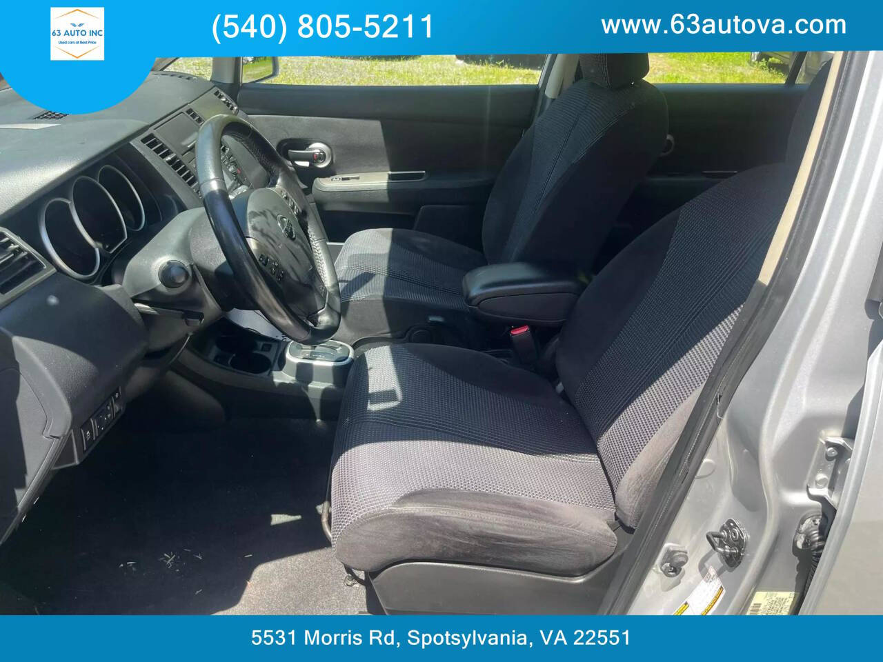 2011 Nissan Versa for sale at 63 Auto Inc in Spotsylvania, VA