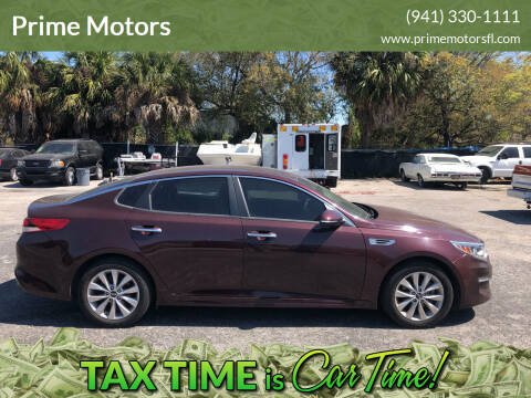 2017 Kia Optima for sale at Prime Motors in Sarasota FL