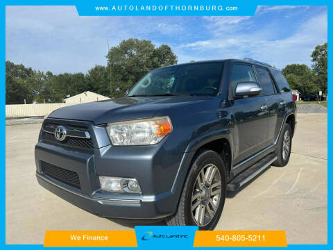 2011 Toyota 4Runner for sale at Auto Land of Thornburg in Spotsylvania VA
