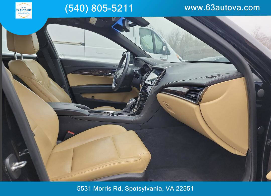 2013 Cadillac ATS for sale at 63 Auto Inc in Spotsylvania, VA