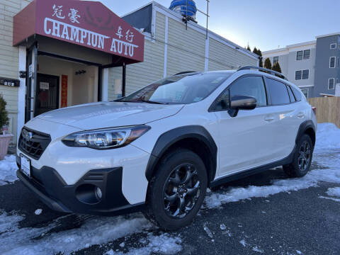 2022 Subaru Crosstrek for sale at Champion Auto LLC in Quincy MA