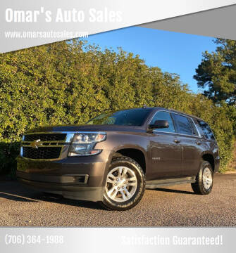 2015 Chevrolet Tahoe for sale at Omar's Auto Sales in Martinez GA