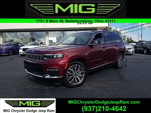 2021 Jeep Grand Cherokee L for sale at MIG Chrysler Dodge Jeep Ram in Bellefontaine OH