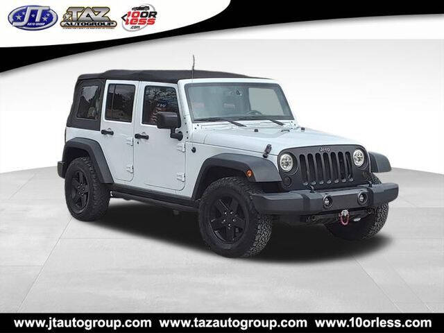2017 Jeep Wrangler Unlimited for sale at J T Auto Group in Sanford NC