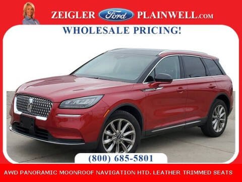 2021 Lincoln Corsair for sale at Zeigler Ford of Plainwell- Jeff Bishop in Plainwell MI