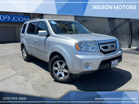 2011 Honda Pilot for sale at WILSON MOTORS in Stockton CA