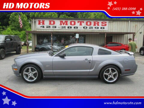 2007 Ford Mustang for sale at HD MOTORS in Kingsport TN