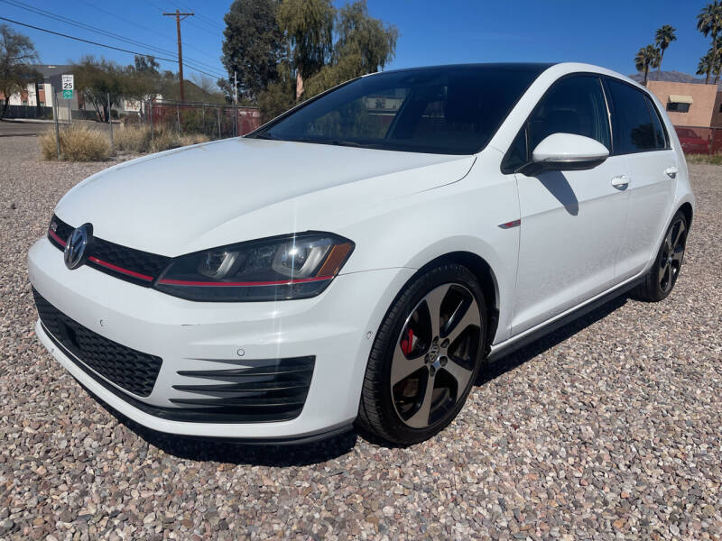 2016 Volkswagen Golf GTI for sale at Tucson Auto Sales in Tucson AZ