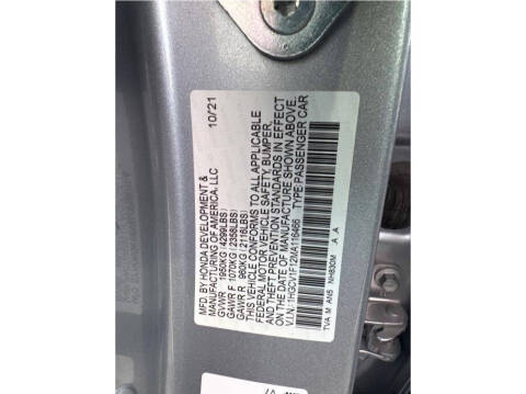 2021 Honda Accord LX