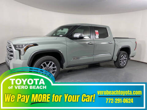 2025 Toyota Tundra for sale at PHIL SMITH AUTOMOTIVE GROUP - Toyota Kia of Vero Beach in Vero Beach FL