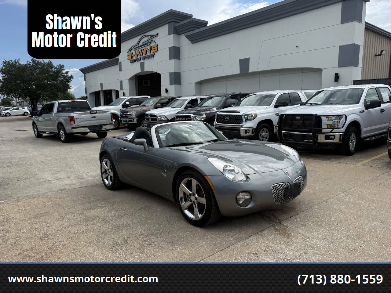Gray 2007 Pontiac Solstice Base Convertible 2dr Convertible 1