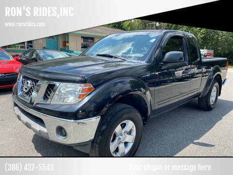 2010 Nissan Frontier for sale at RON'S RIDES,INC in Bunnell FL