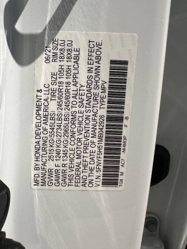 2021 Honda Pilot EX-L